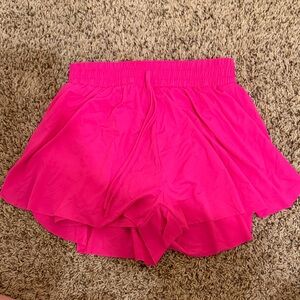 Women's Pink Athletic Shorts